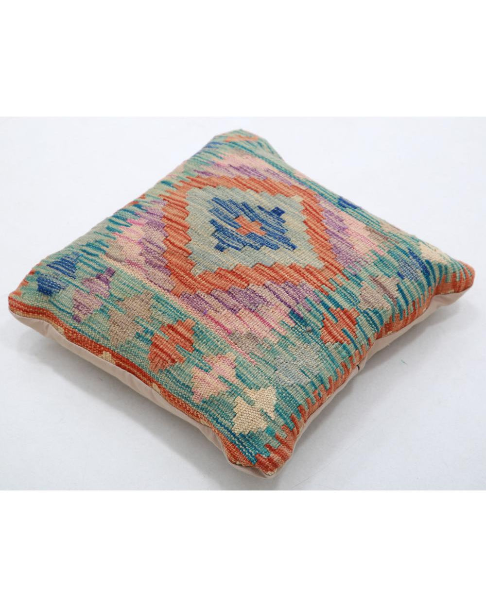 Hand Woven Tribal  Wool Pillow - 1'5'' x 1'5''