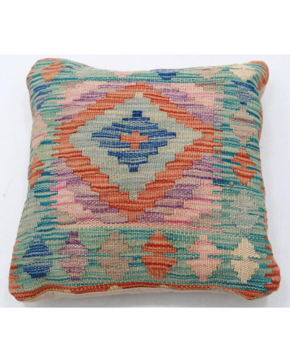 Hand Woven Tribal  Wool Pillow - 1'5'' x 1'5''