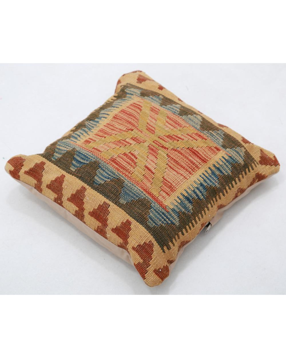 Hand Woven Tribal  Wool Pillow - 1'5'' x 1'5''