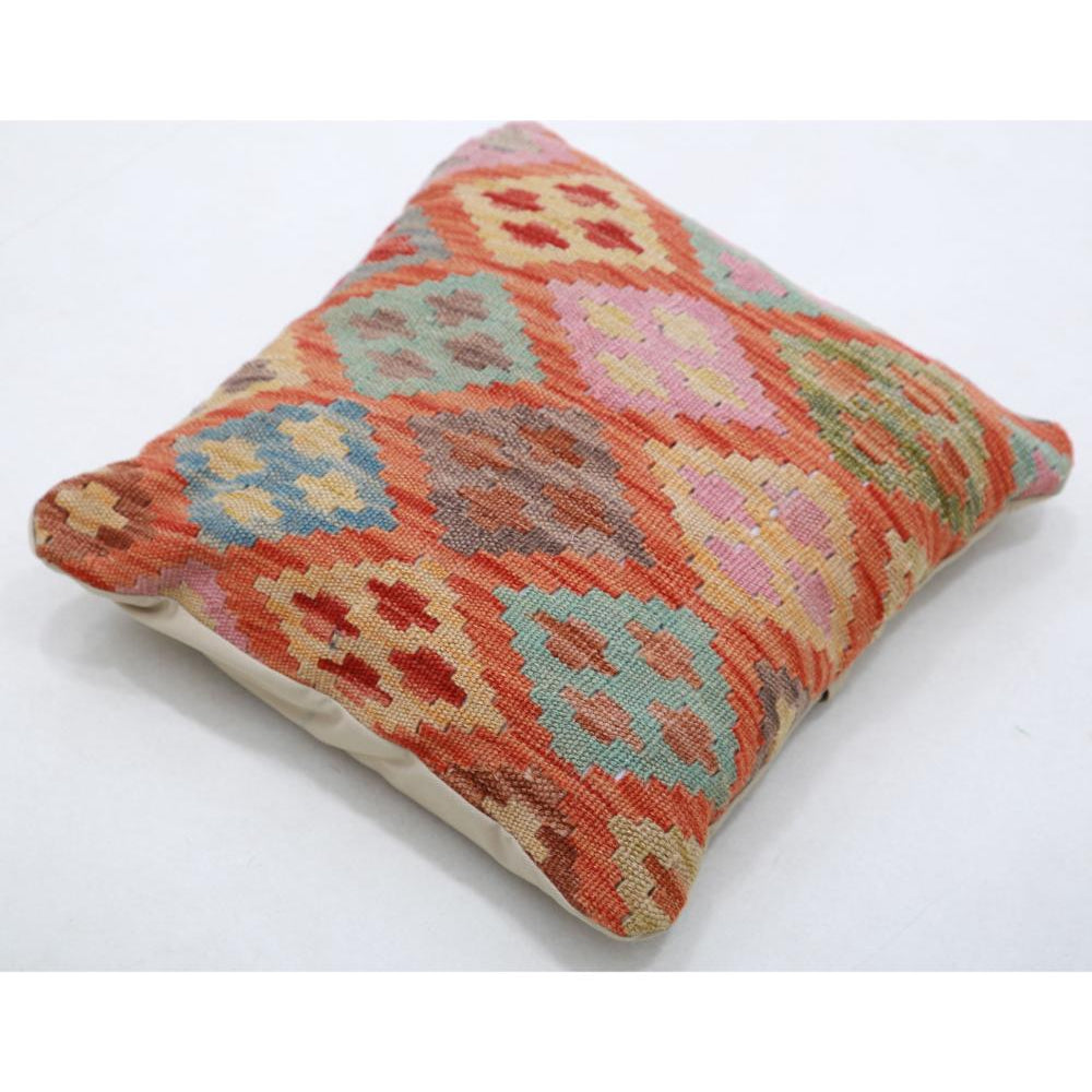 Hand Woven Tribal  Wool Pillow - 1'5'' x 1'5''
