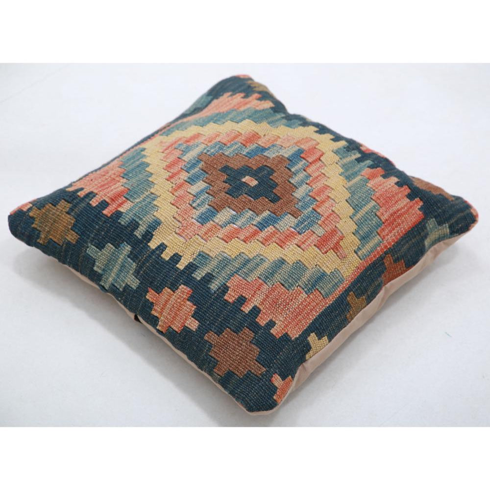 Hand Woven Tribal  Wool Pillow - 1'5'' x 1'5''