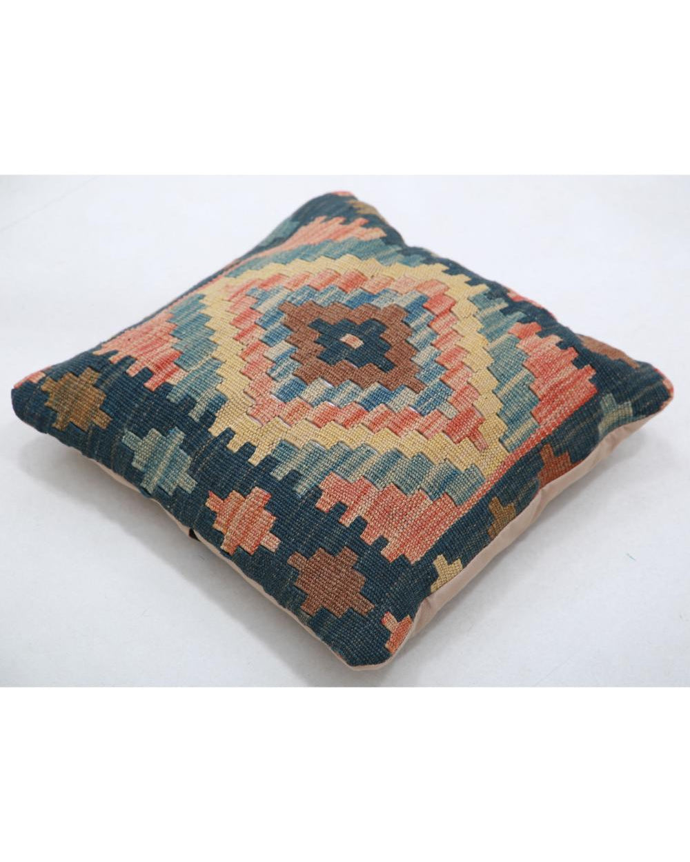 Hand Woven Tribal  Wool Pillow - 1'5'' x 1'5''