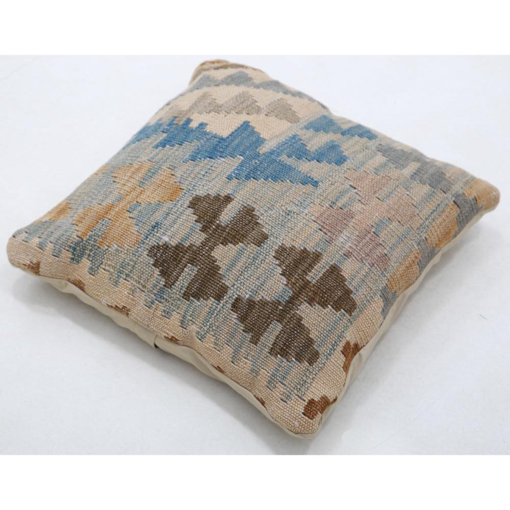 Hand Woven Tribal  Wool Pillow - 1'5'' x 1'5''