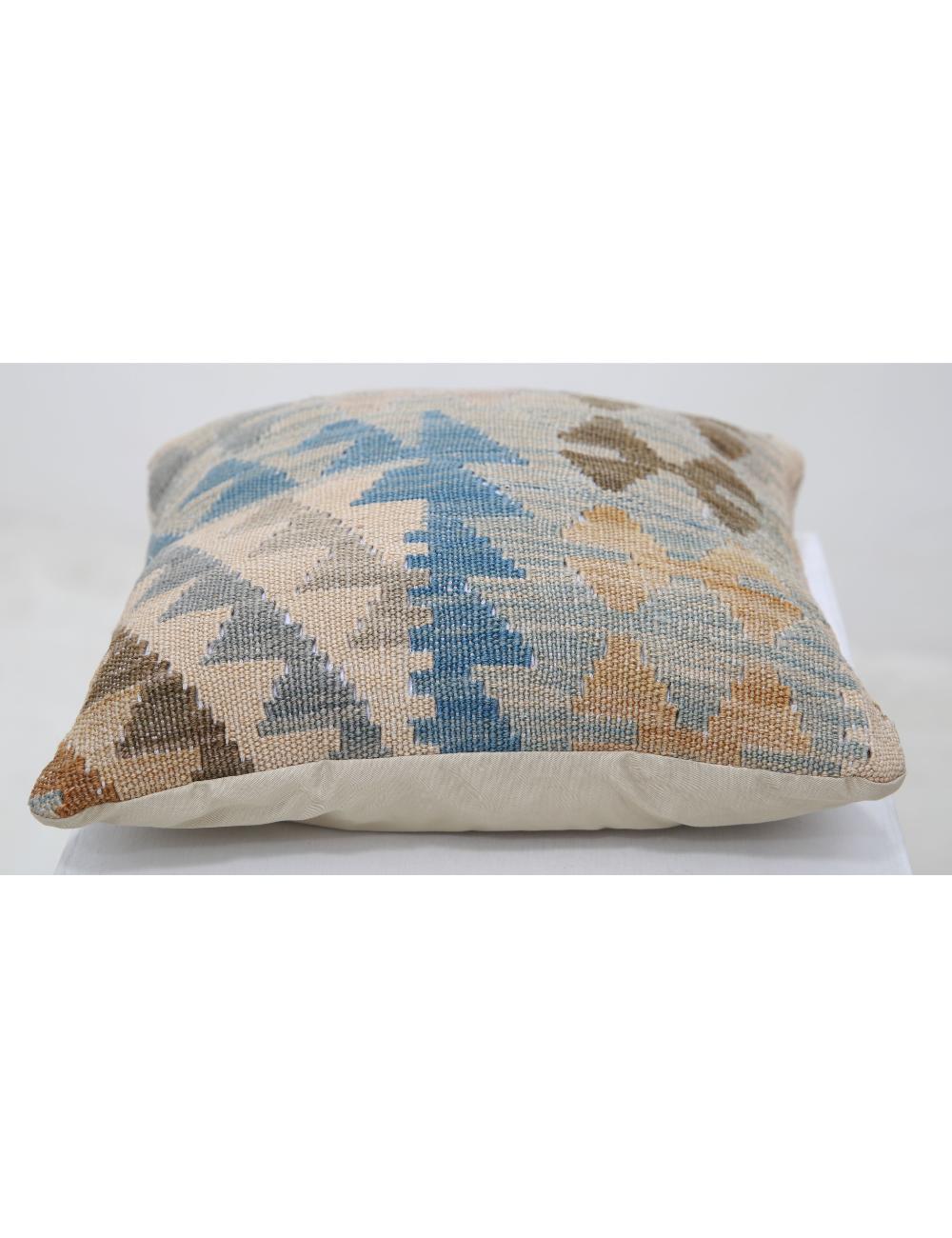 Hand Woven Tribal  Wool Pillow - 1'5'' x 1'5''