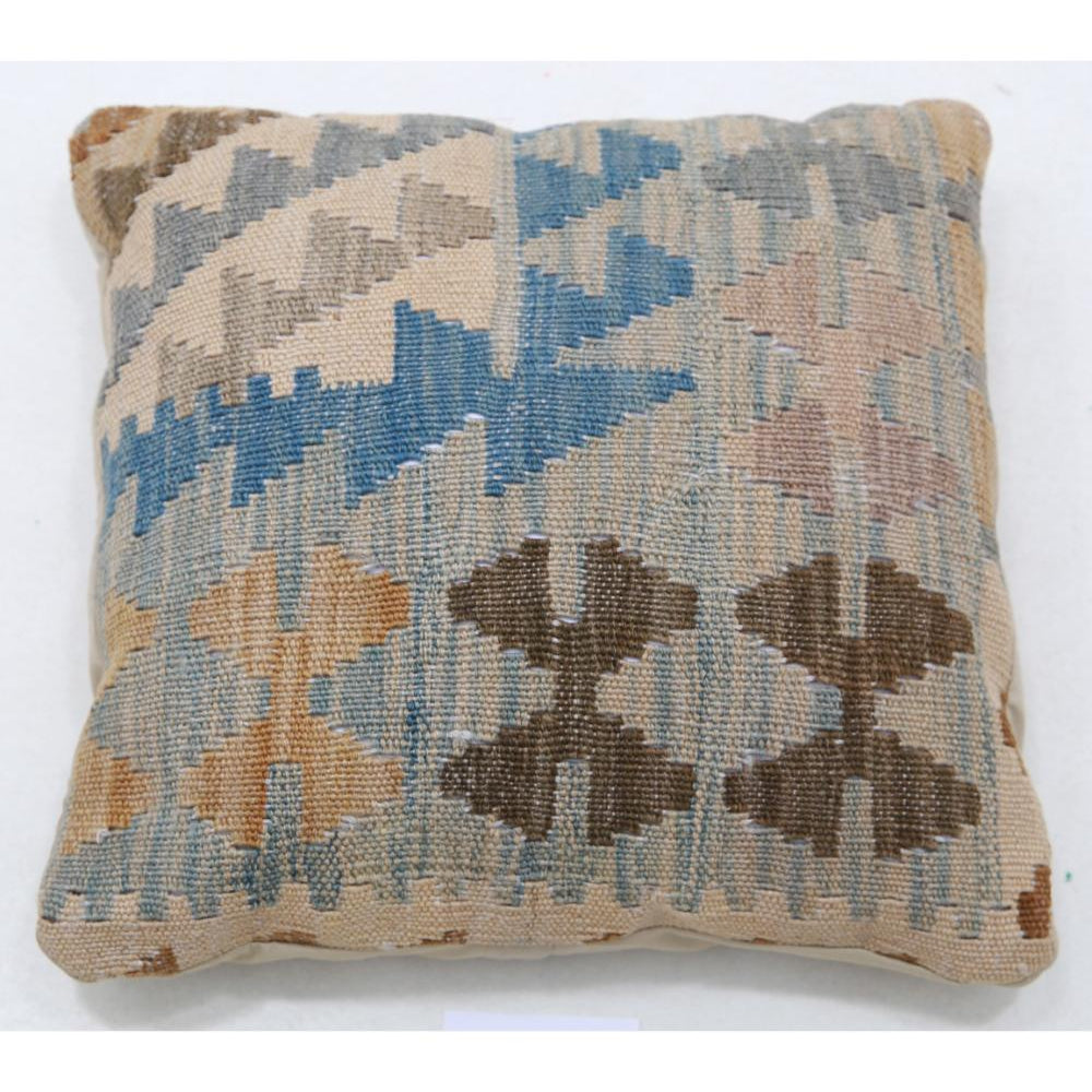 Hand Woven Tribal  Wool Pillow - 1'5'' x 1'5''