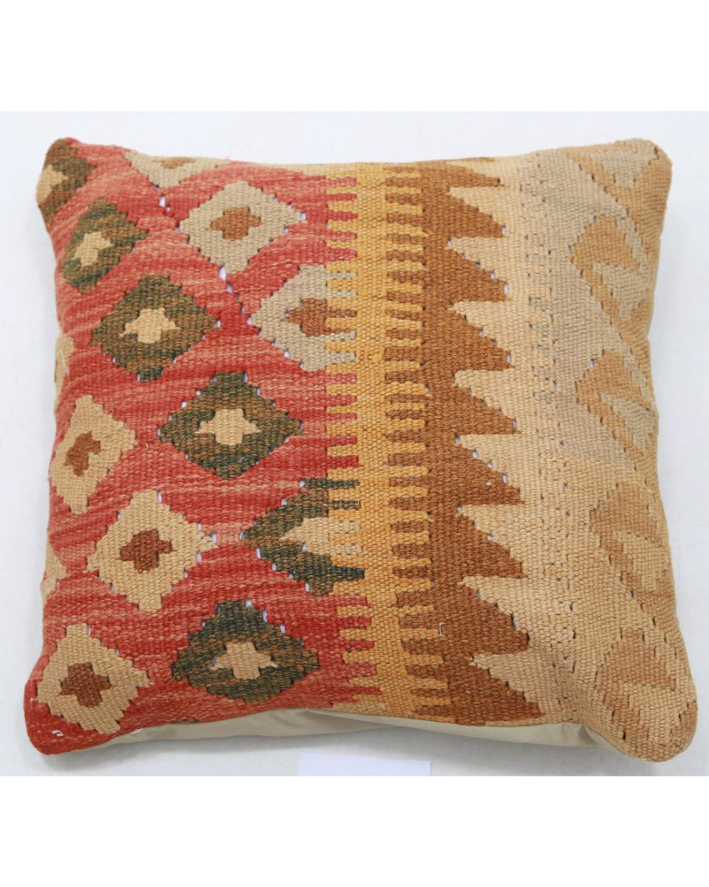 Hand Woven Tribal  Wool Pillow - 1'5'' x 1'5''