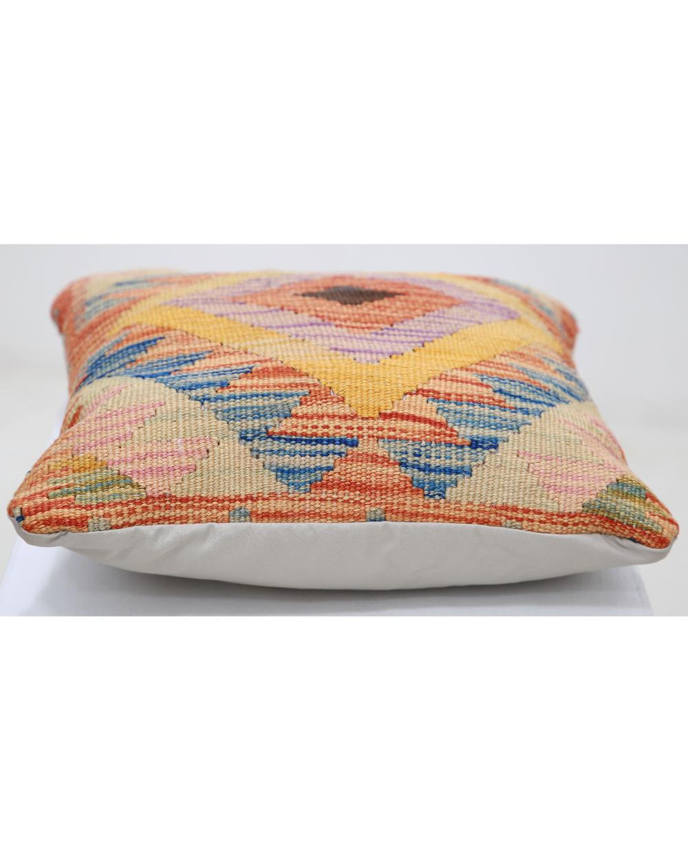 Hand Woven Tribal  Wool Pillow - 1'5'' x 1'5''