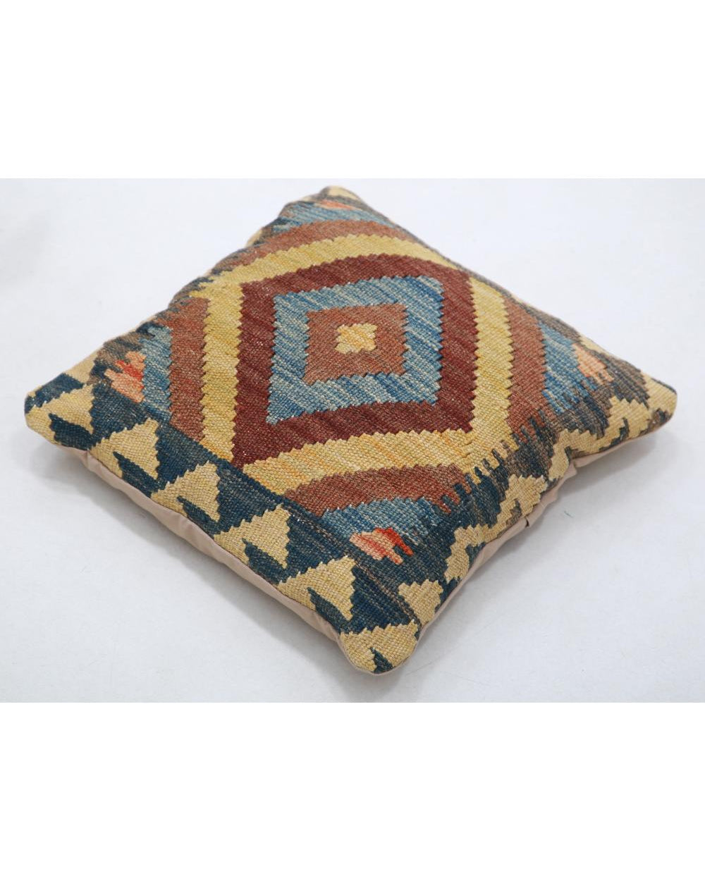 Hand Woven Tribal  Wool Pillow - 1'5'' x 1'5''