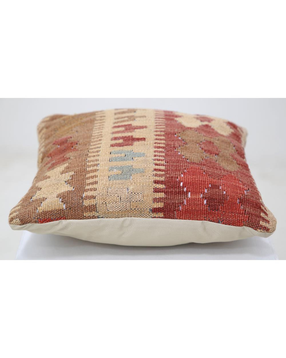 Hand Woven Tribal  Wool Pillow - 1'5'' x 1'5''
