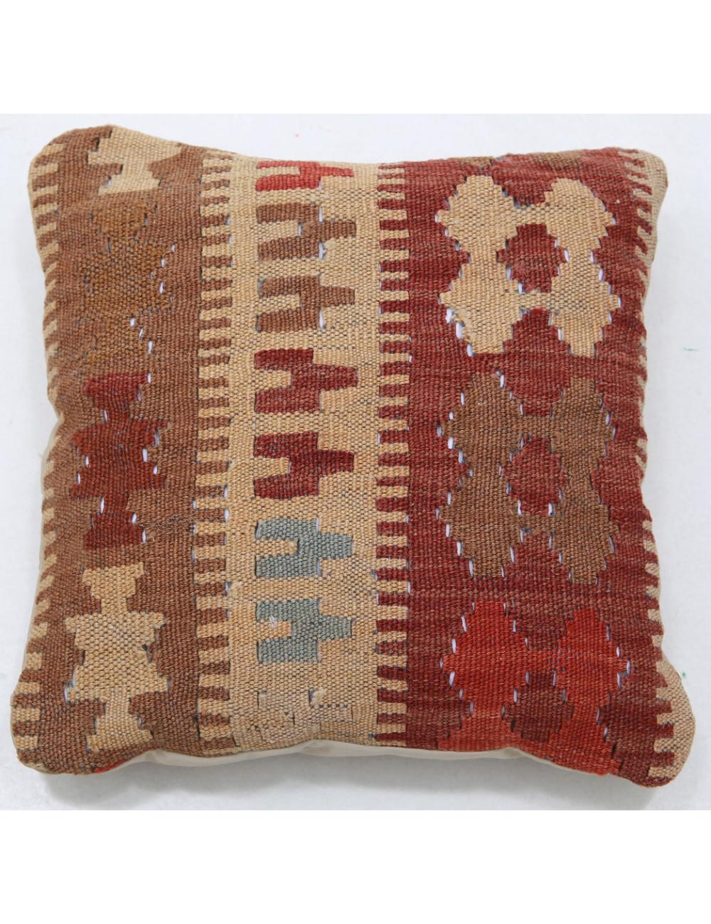 Hand Woven Tribal  Wool Pillow - 1'5'' x 1'5''