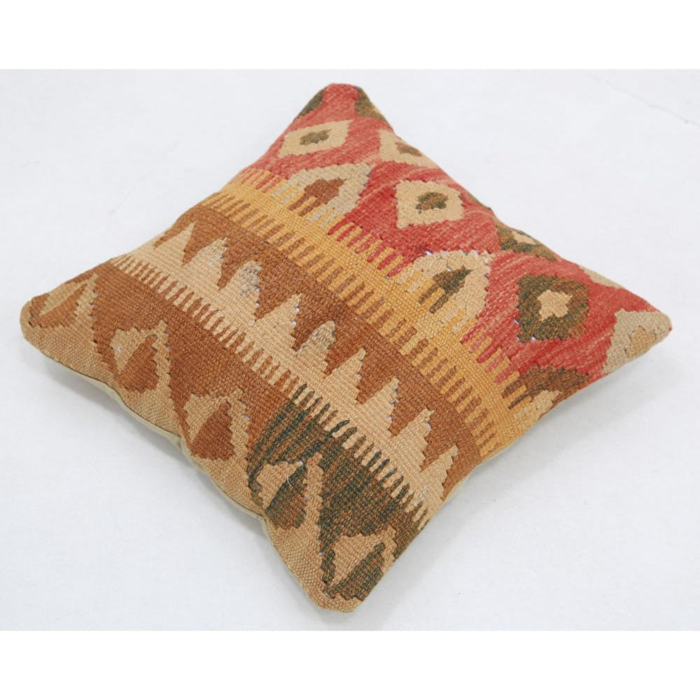 Hand Woven Tribal  Wool Pillow - 1'5'' x 1'5''