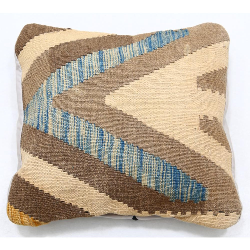 Hand Woven Tribal  Wool Pillow - 1'5'' x 1'5''