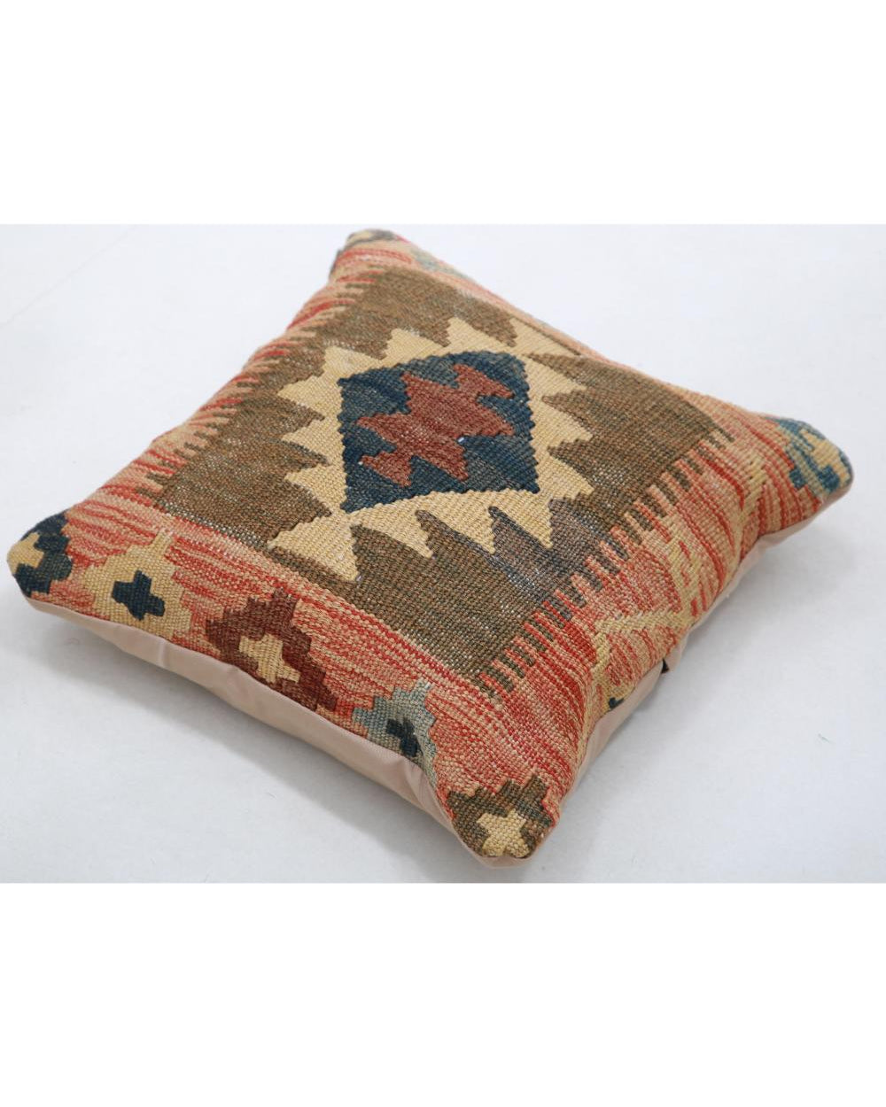 Hand Woven Tribal  Wool Pillow - 1'5'' x 1'5''