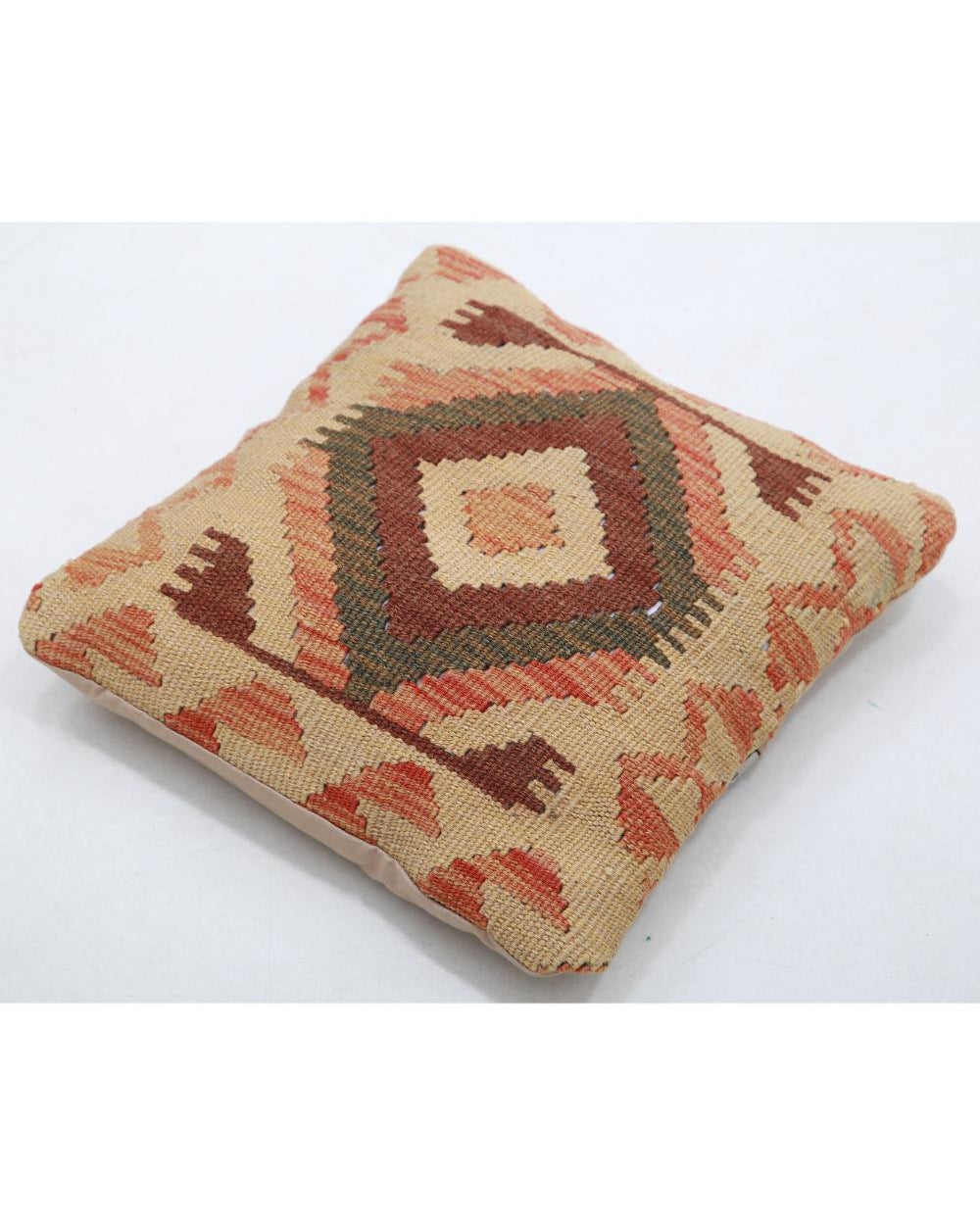 Hand Woven Tribal  Wool Pillow - 1'5'' x 1'5''