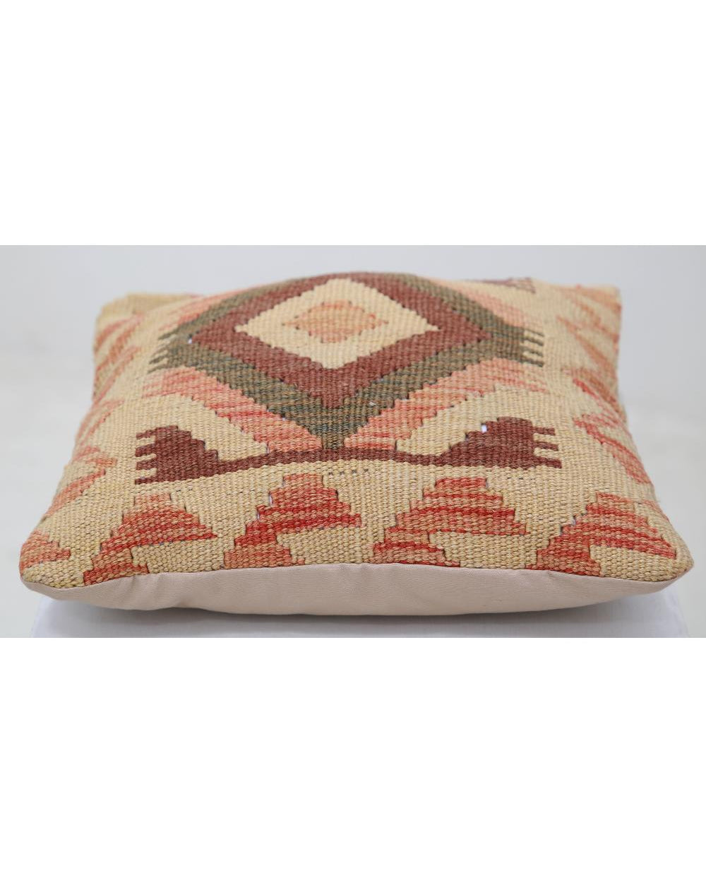 Hand Woven Tribal  Wool Pillow - 1'5'' x 1'5''