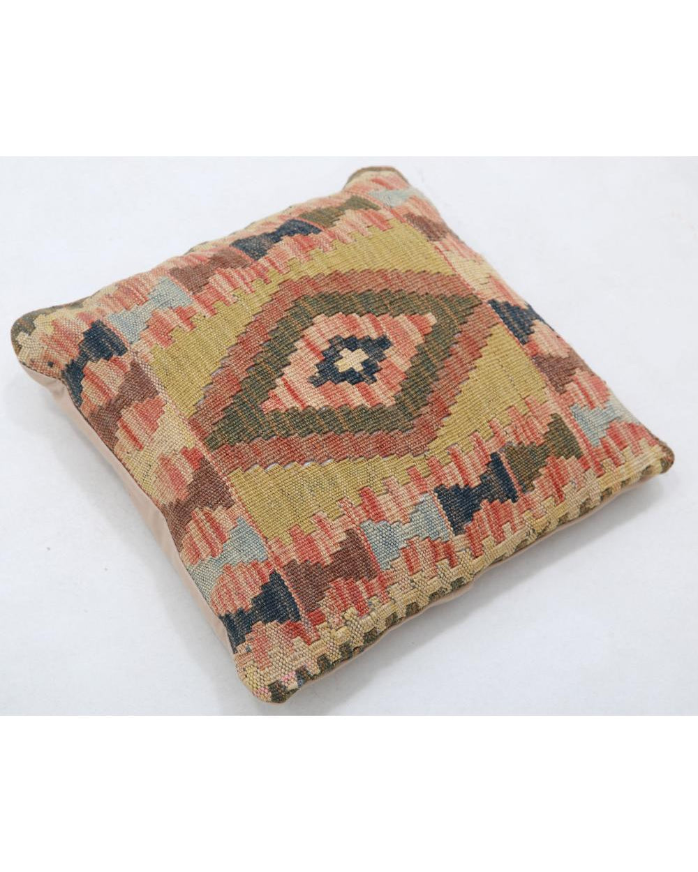 Hand Woven Tribal  Wool Pillow - 1'5'' x 1'5''