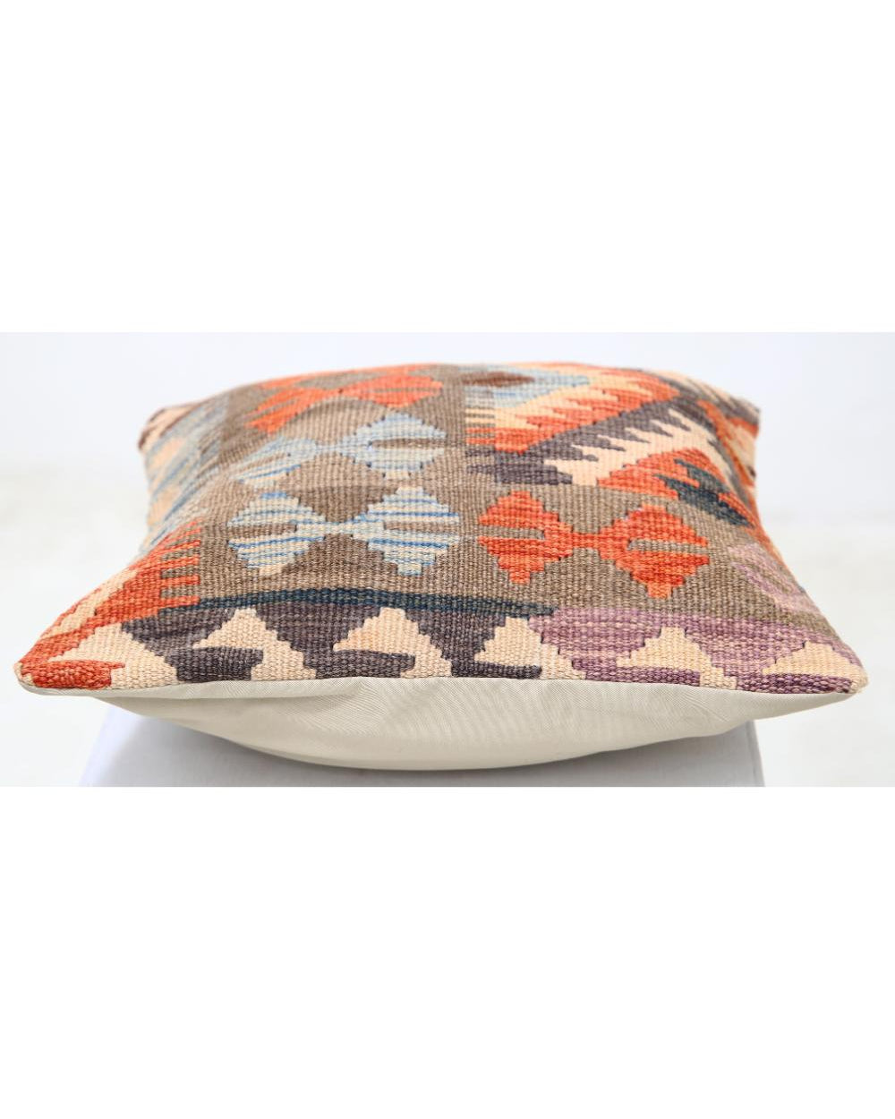 Hand Woven Tribal  Wool Pillow - 1'5'' x 1'5''