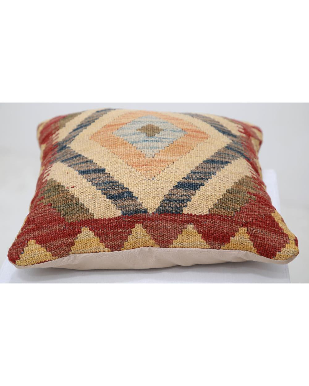 Hand Woven Tribal  Wool Pillow - 1'5'' x 1'5''