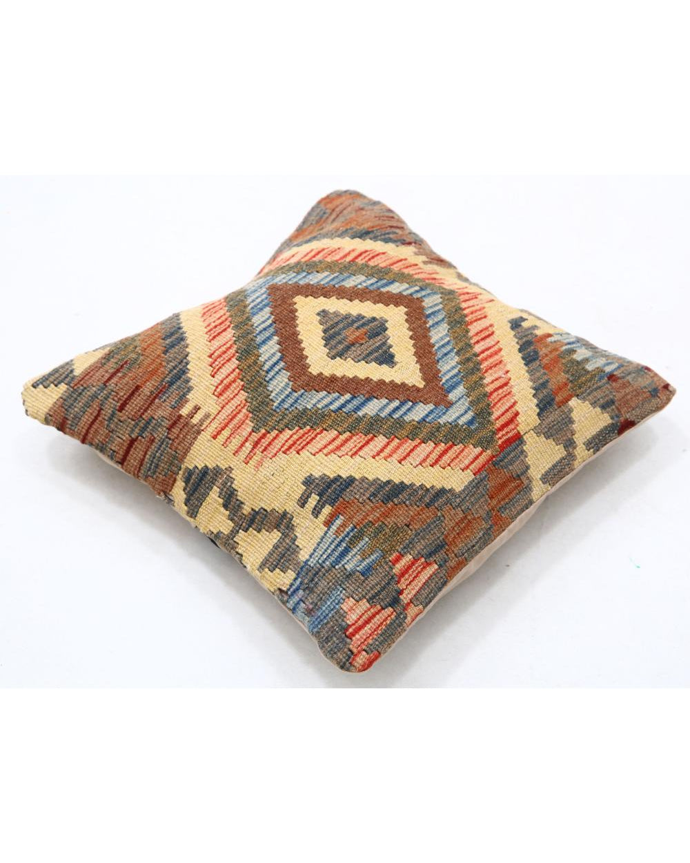 Hand Woven Tribal  Wool Pillow - 1'5'' x 1'5''