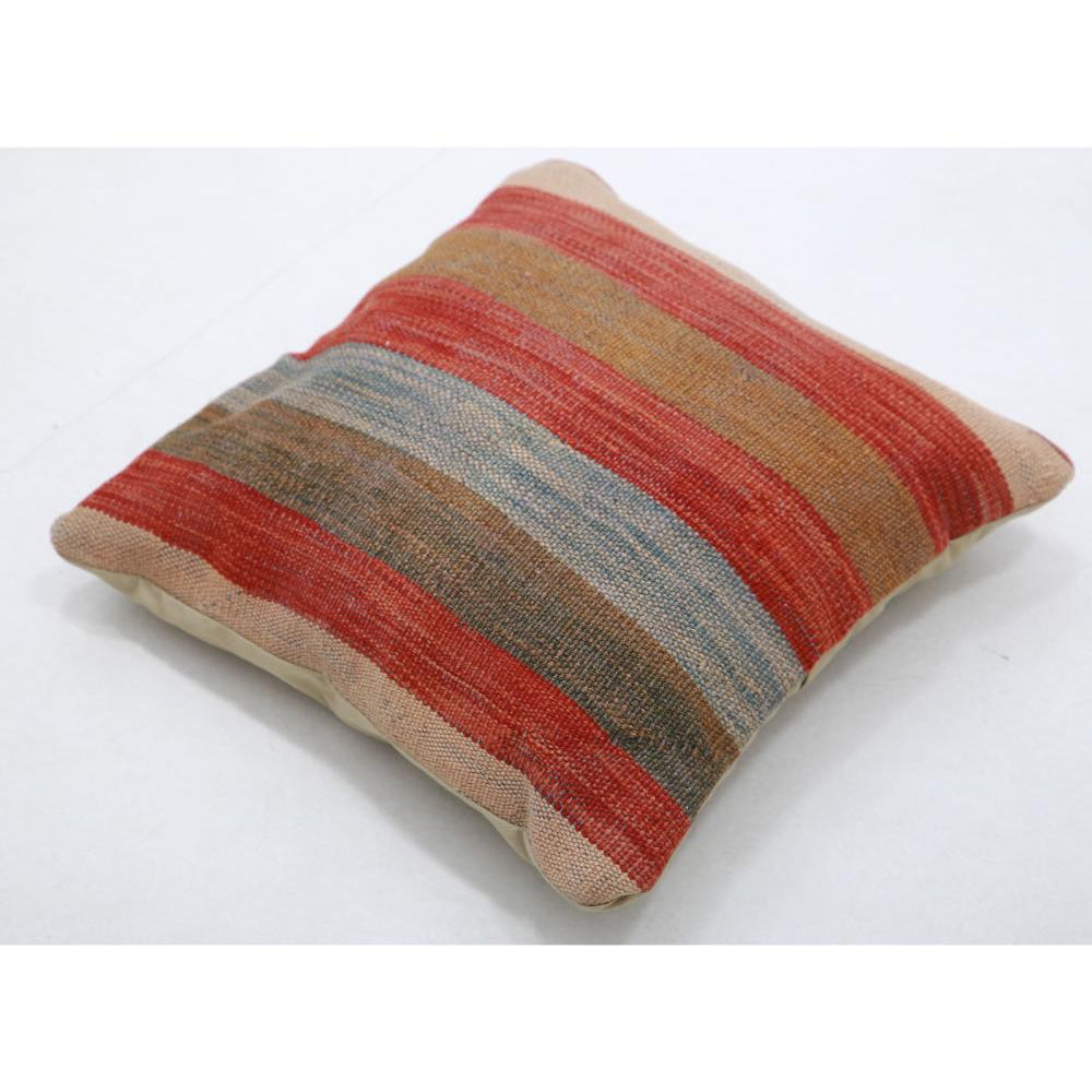 Hand Woven Tribal  Wool Pillow - 1'5'' x 1'5''