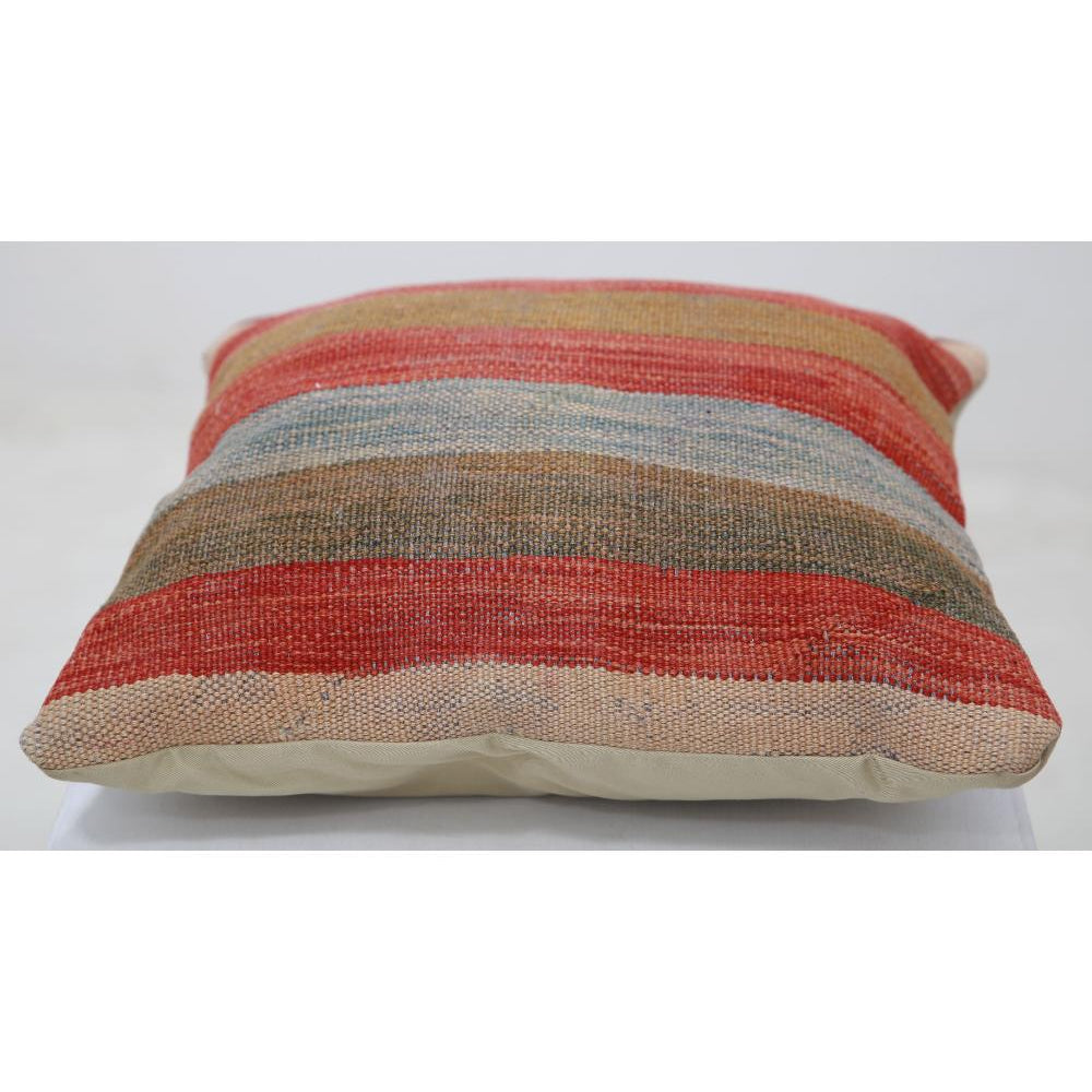 Hand Woven Tribal  Wool Pillow - 1'5'' x 1'5''