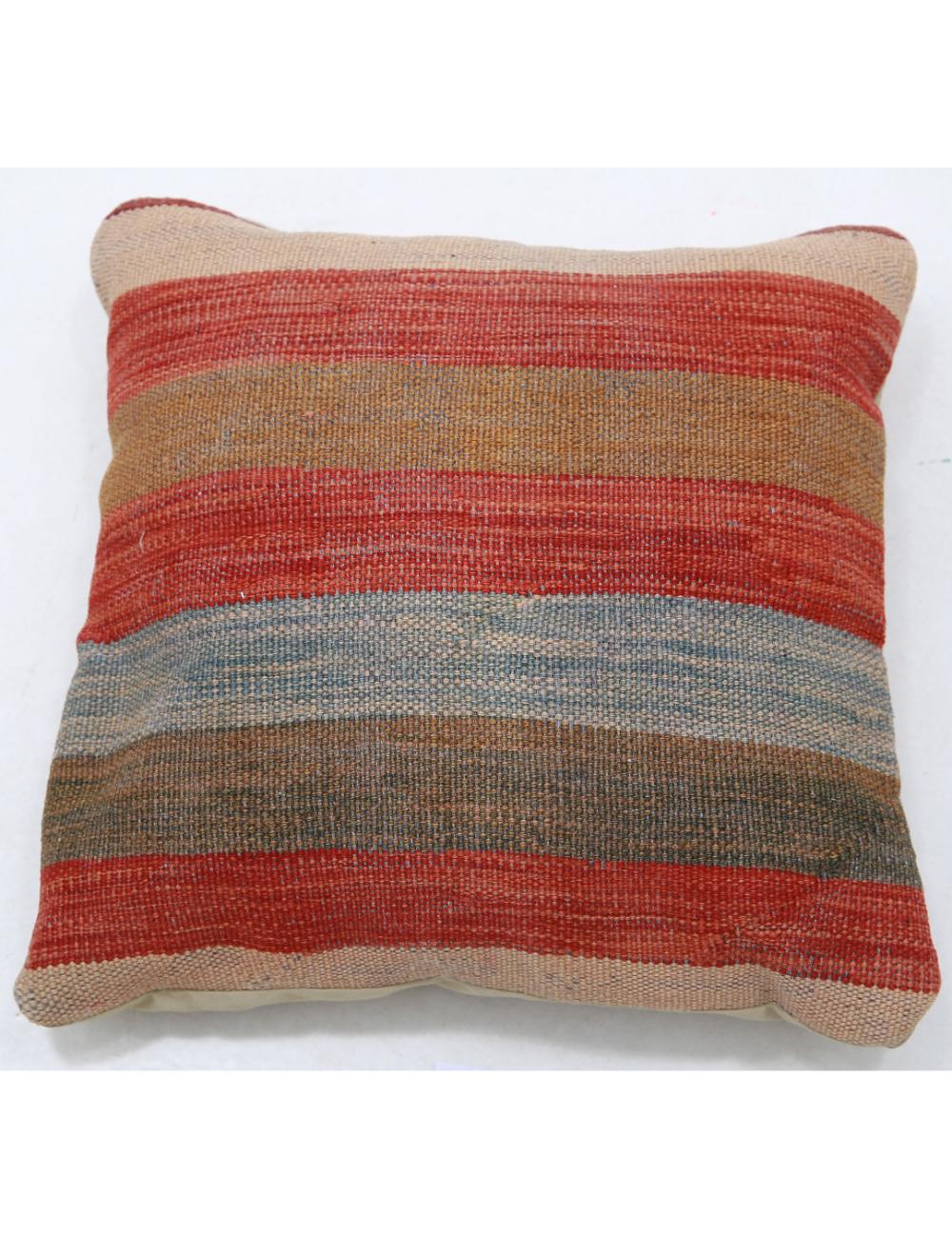 Hand Woven Tribal  Wool Pillow - 1'5'' x 1'5''