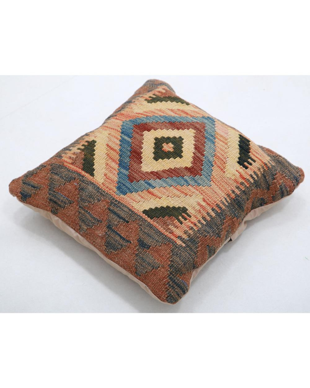 Hand Woven Tribal  Wool Pillow - 1'5'' x 1'5''