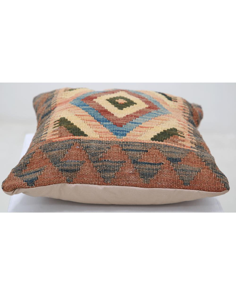 Hand Woven Tribal  Wool Pillow - 1'5'' x 1'5''