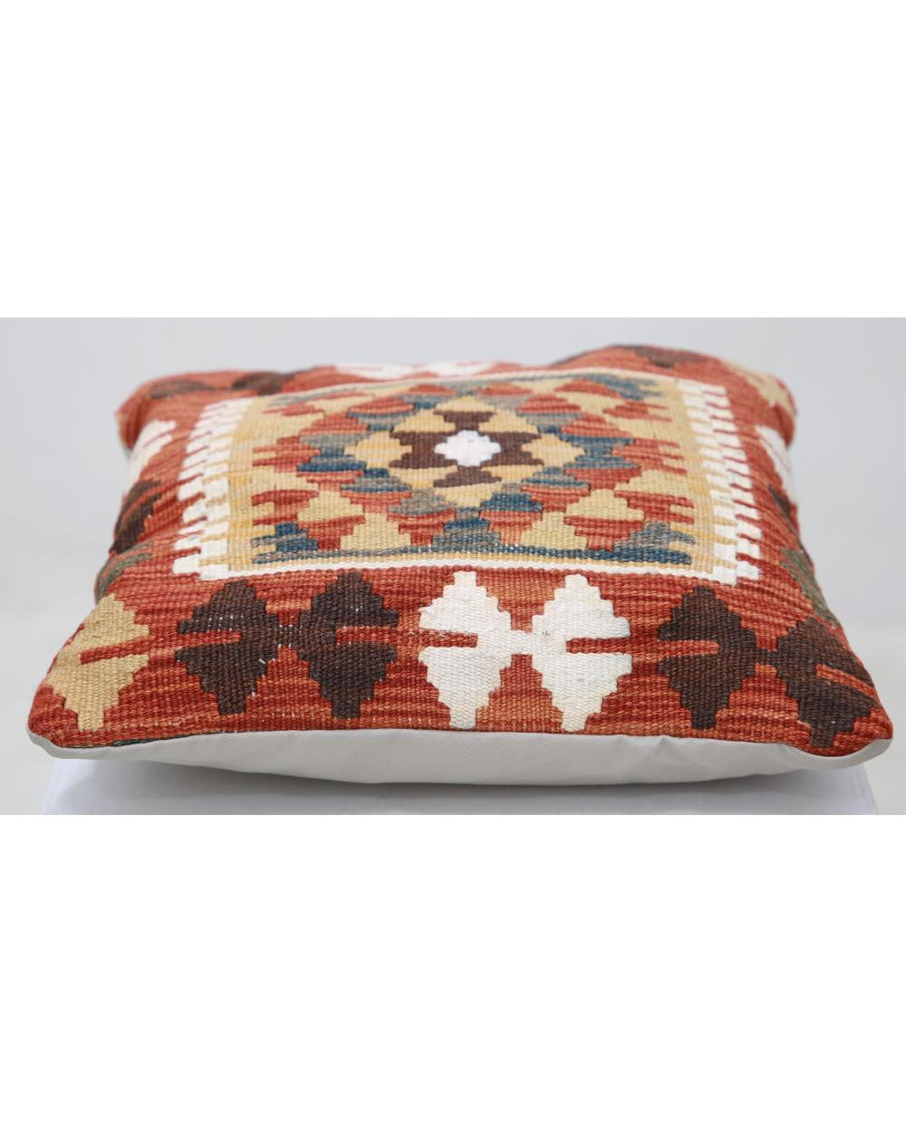 Hand Woven Tribal  Wool Pillow - 1'5'' x 1'5''