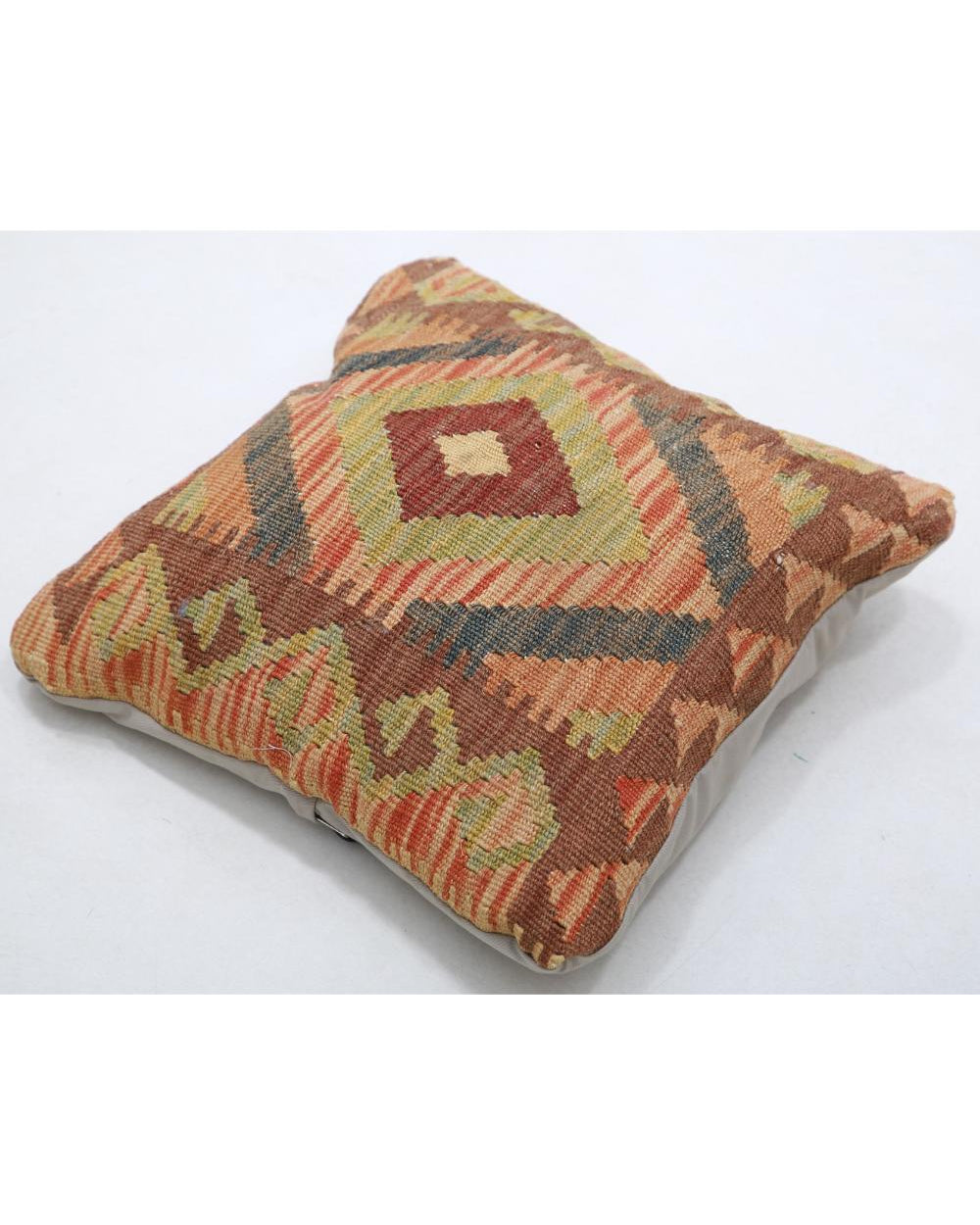 Hand Woven Tribal  Wool Pillow - 1'5'' x 1'5''