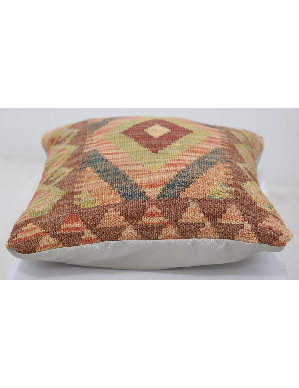 Hand Woven Tribal  Wool Pillow - 1'5'' x 1'5''