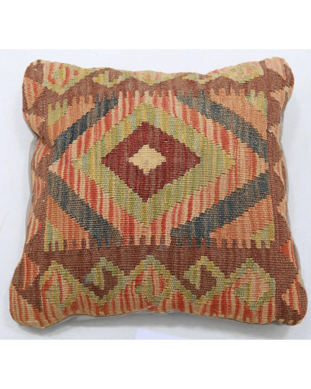 Hand Woven Tribal  Wool Pillow - 1'5'' x 1'5''