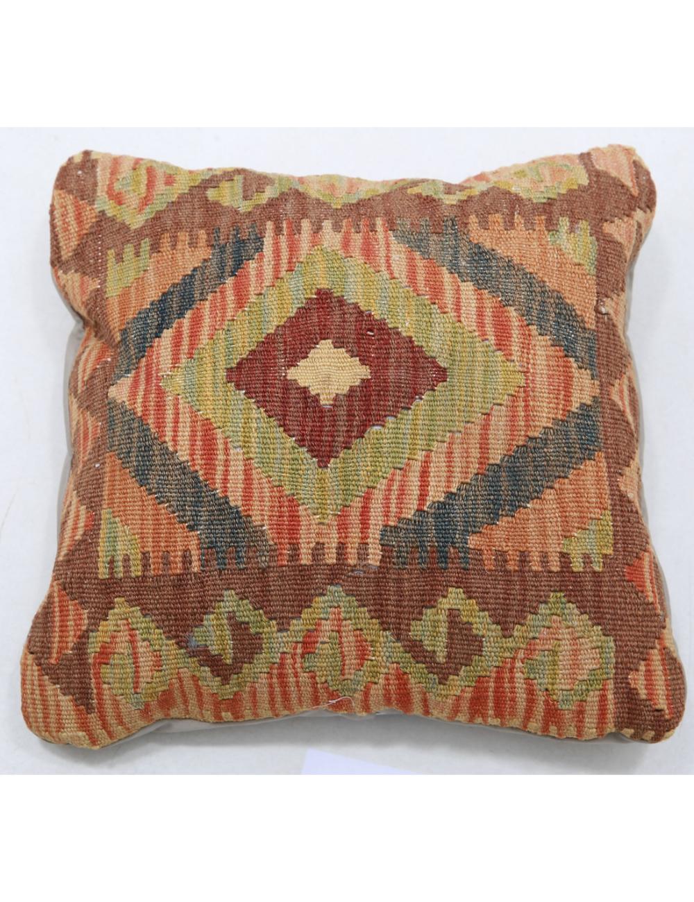 Hand Woven Tribal  Wool Pillow - 1&#39;5&#39;&#39; x 1&#39;5&#39;&#39;