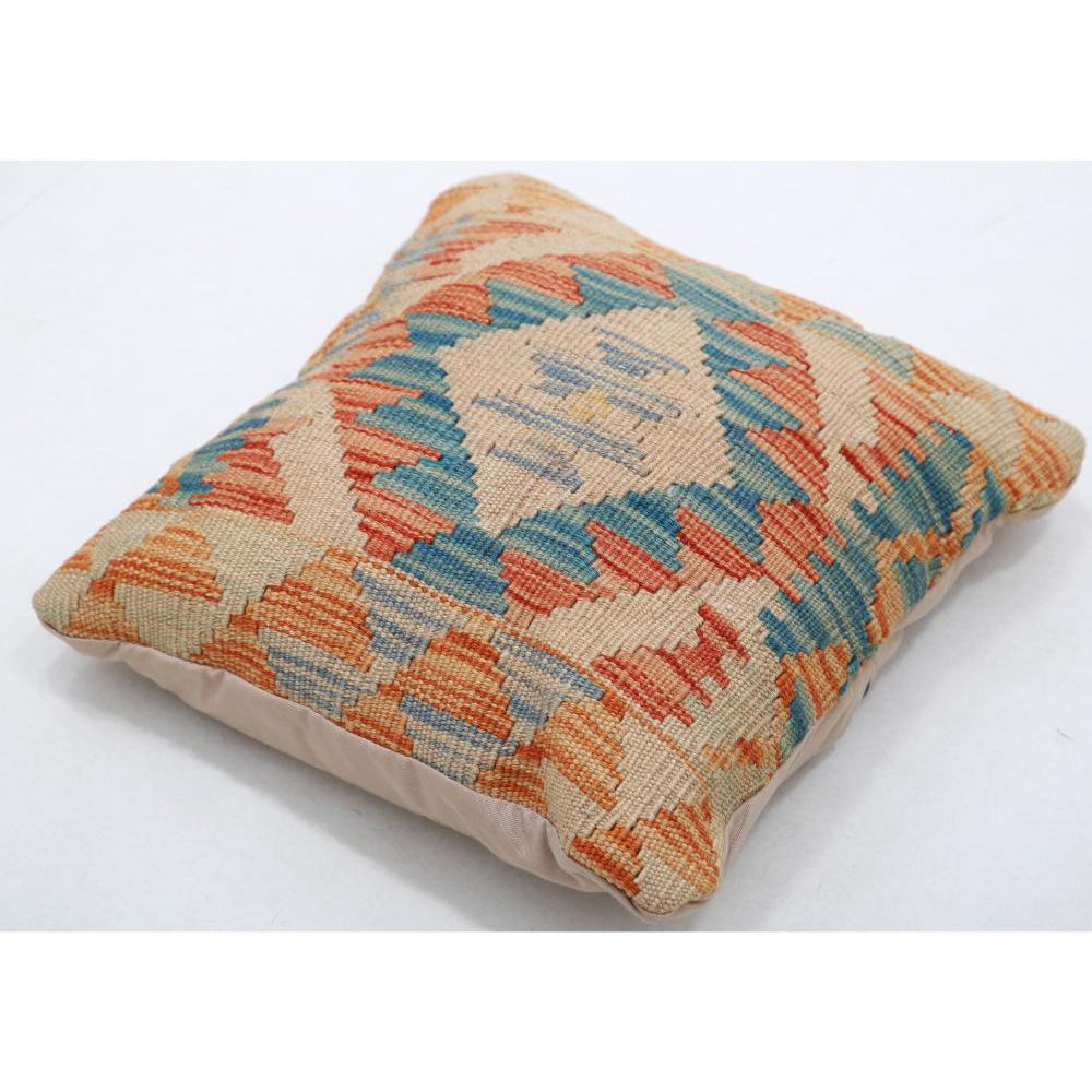 Hand Woven Tribal  Wool Pillow - 1'5'' x 1'5''