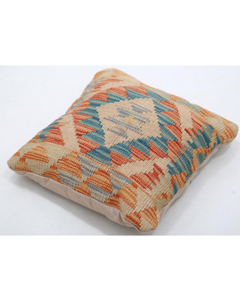 Hand Woven Tribal  Wool Pillow - 1'5'' x 1'5''