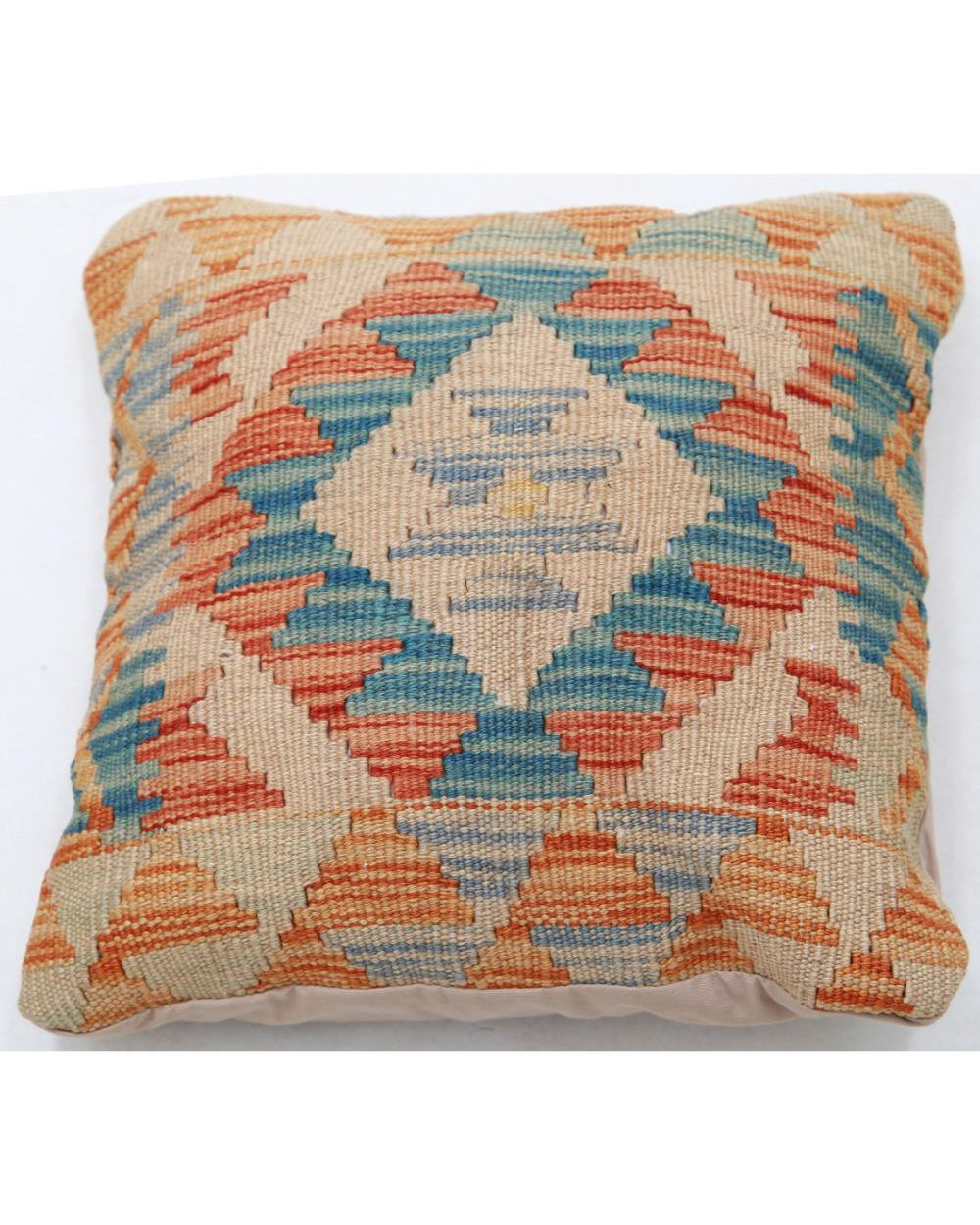 Hand Woven Tribal  Wool Pillow - 1'5'' x 1'5''