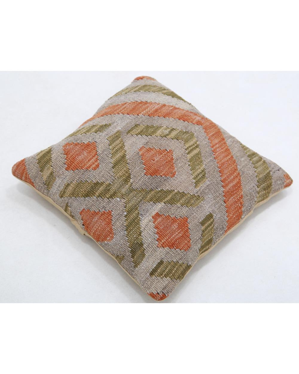 Hand Woven Tribal  Wool Pillow - 1'5'' x 1'5''