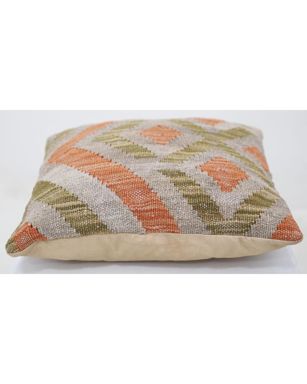 Hand Woven Tribal  Wool Pillow - 1'5'' x 1'5''