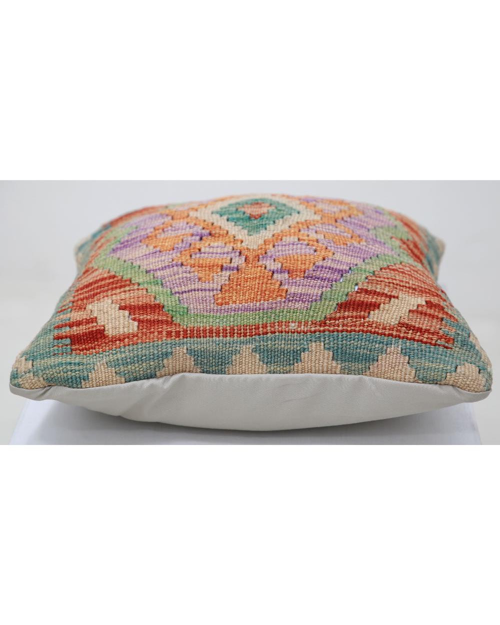 Hand Woven Tribal  Wool Pillow - 1'5'' x 1'5''