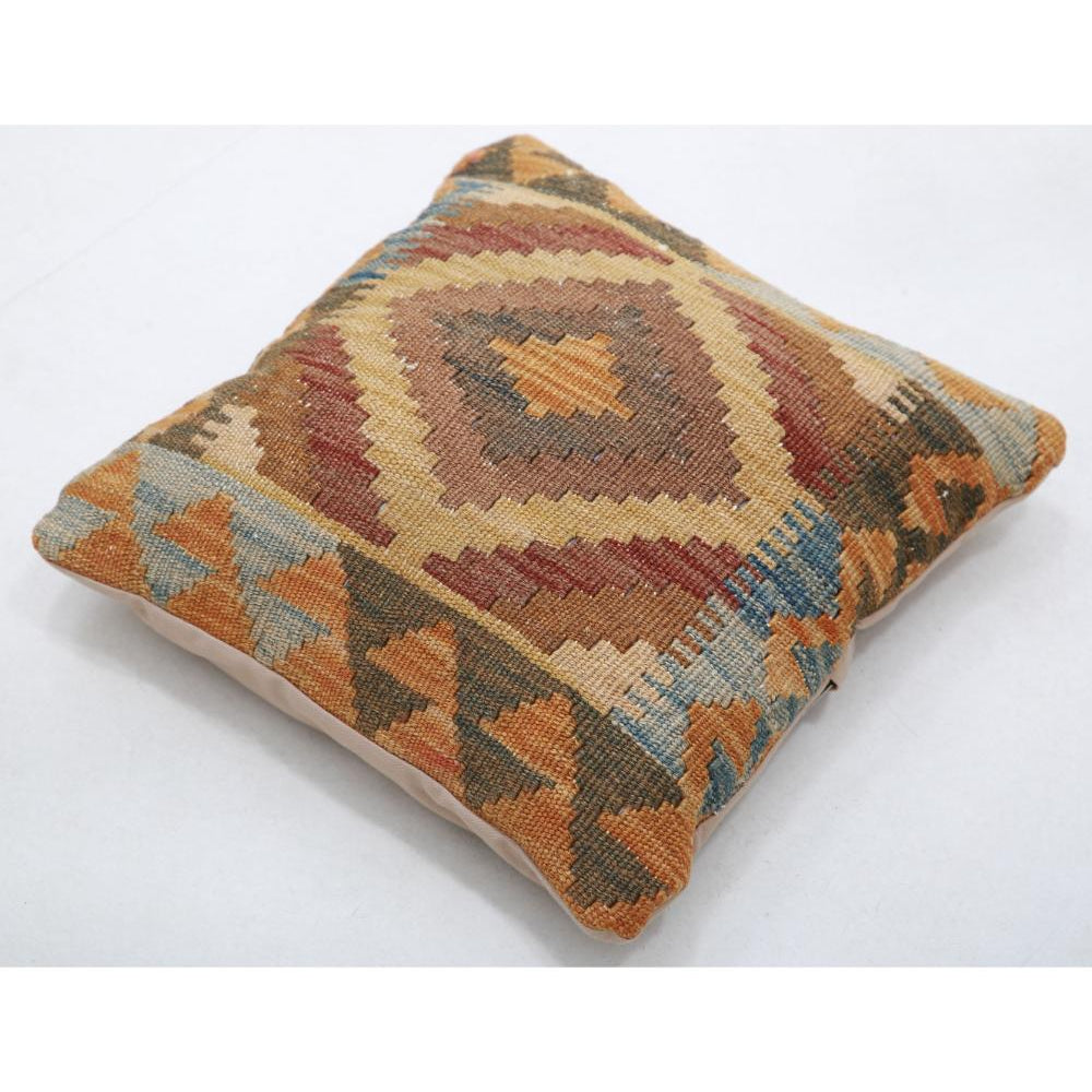 Hand Woven Tribal  Wool Pillow - 1'5'' x 1'5''