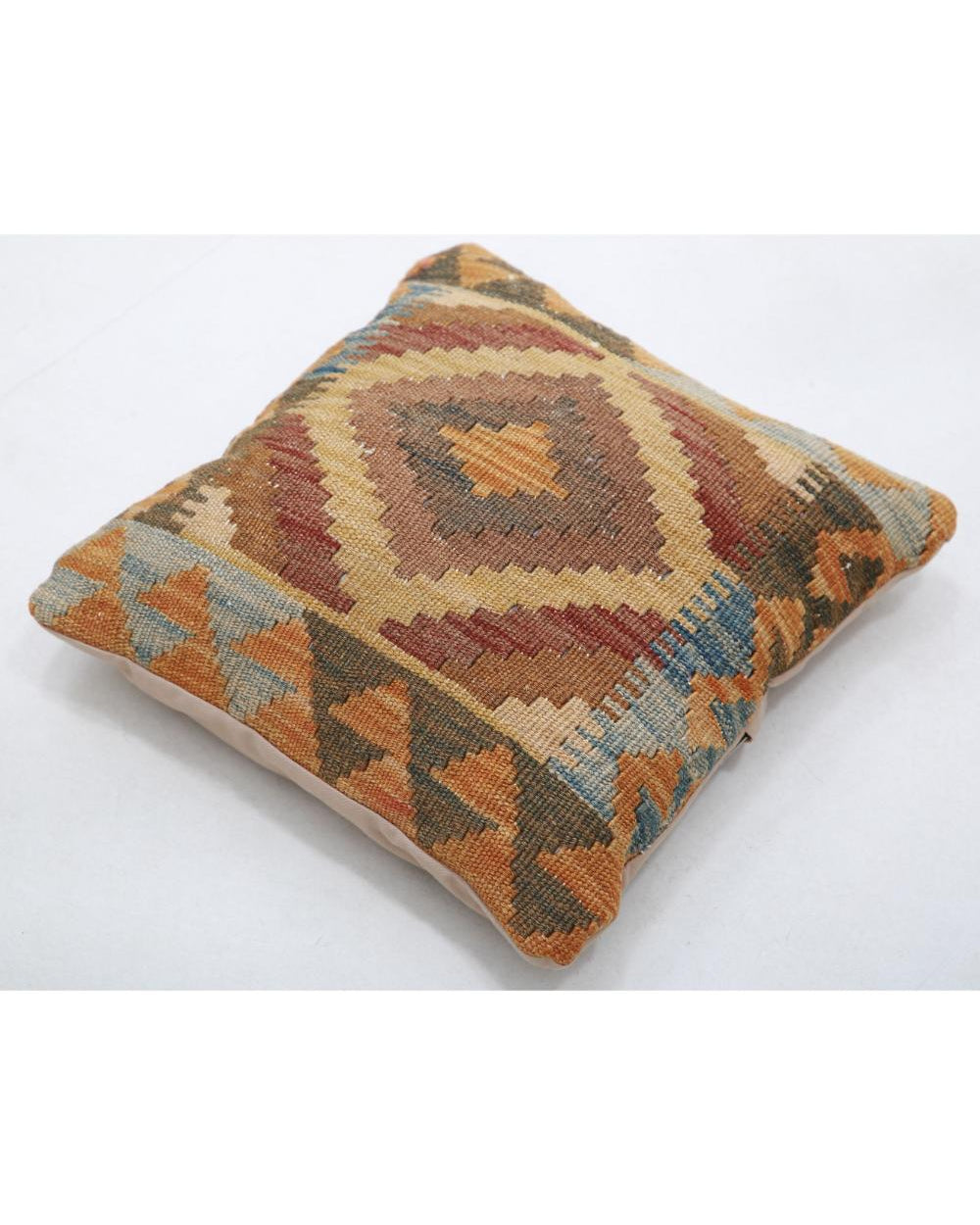 Hand Woven Tribal  Wool Pillow - 1'5'' x 1'5''