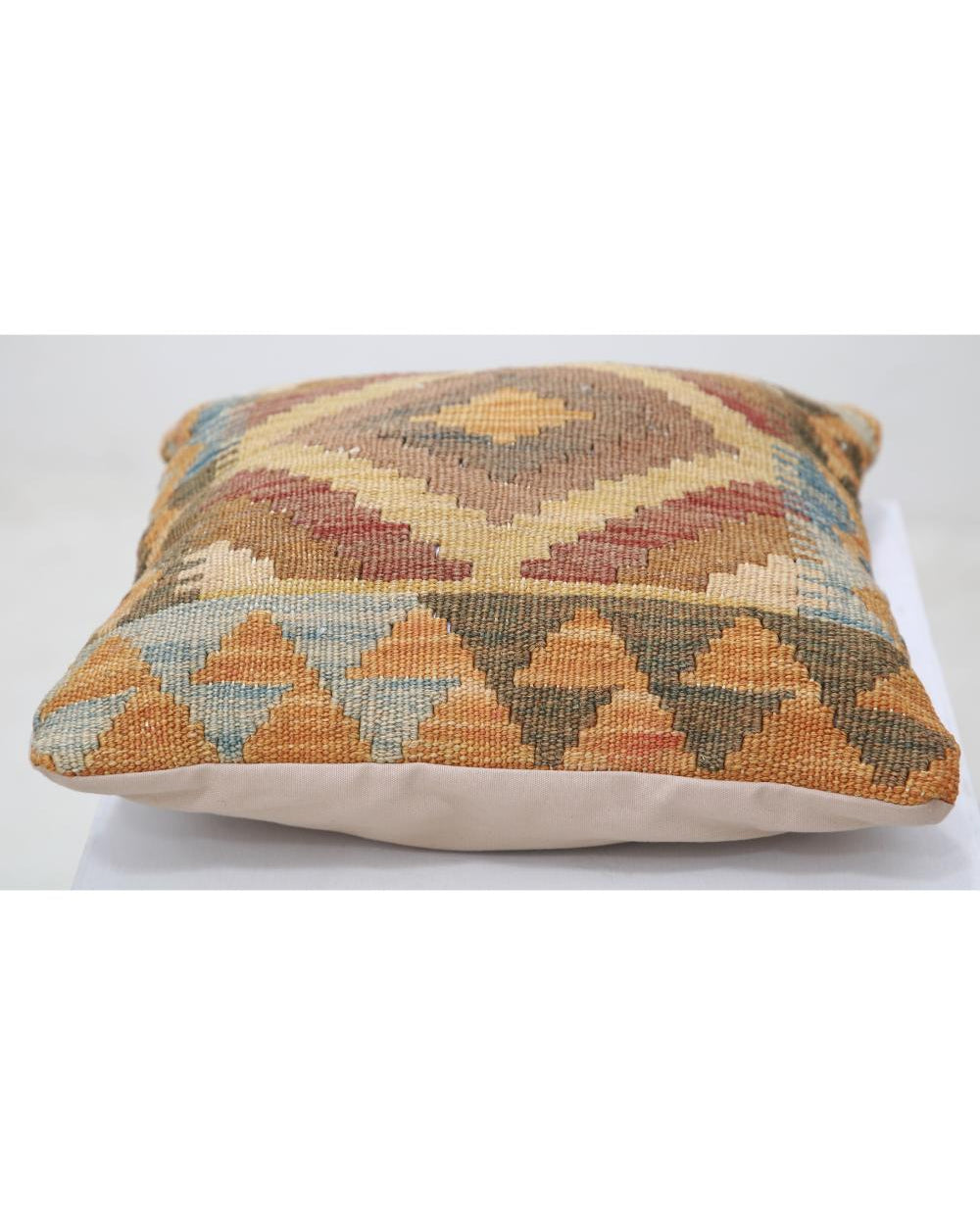 Hand Woven Tribal  Wool Pillow - 1'5'' x 1'5''