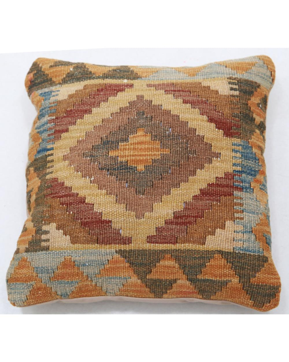 Hand Woven Tribal  Wool Pillow - 1'5'' x 1'5''
