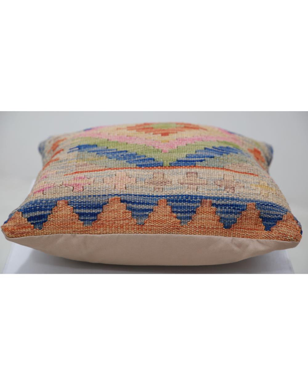 Hand Woven Tribal  Wool Pillow - 1'5'' x 1'5''