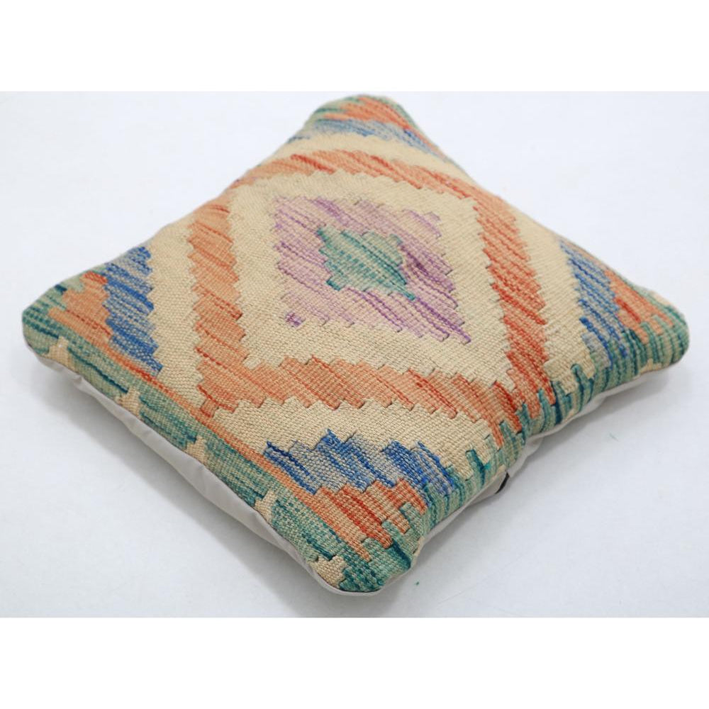 Hand Woven Tribal  Wool Pillow - 1'5'' x 1'5''