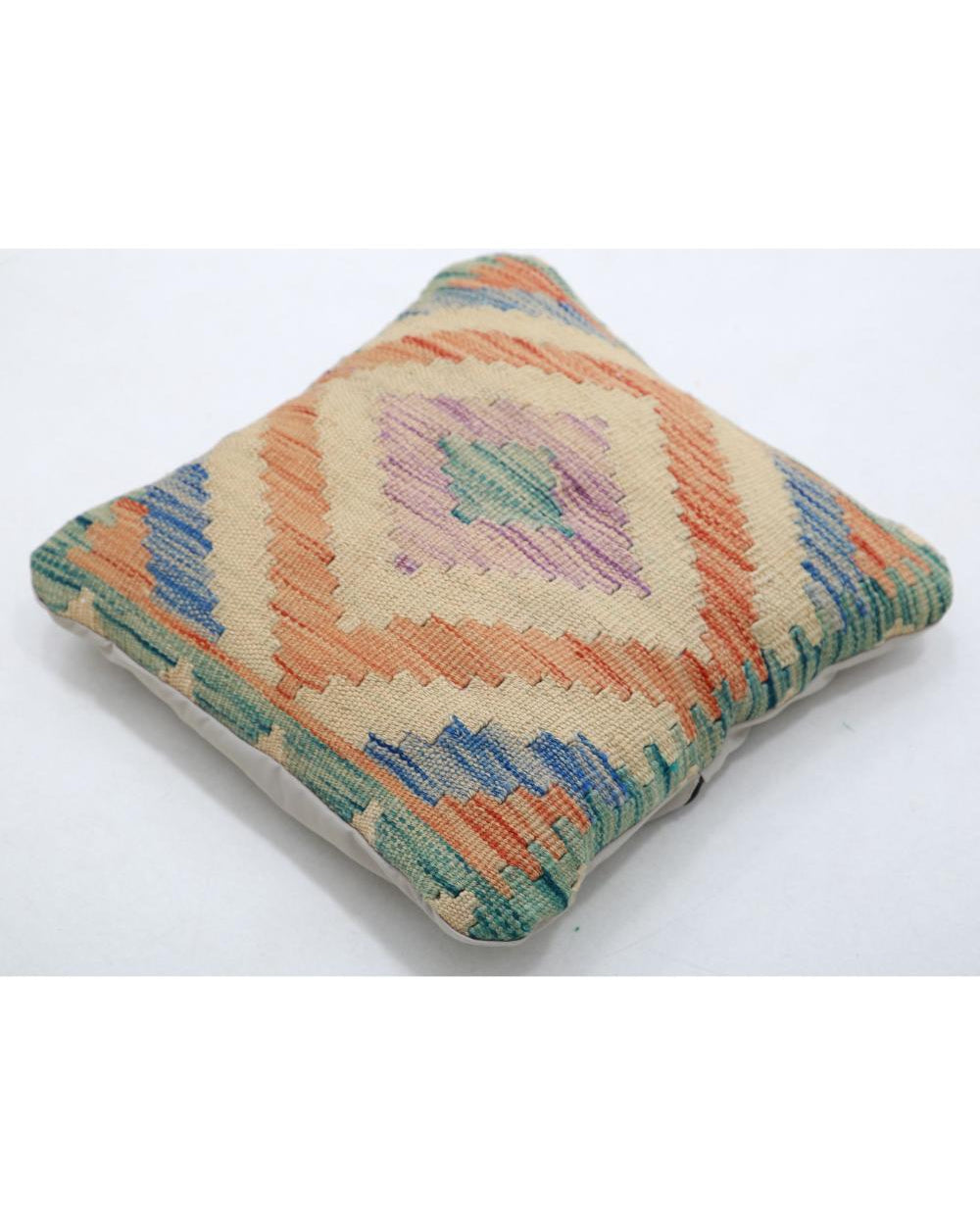 Hand Woven Tribal  Wool Pillow - 1'5'' x 1'5''