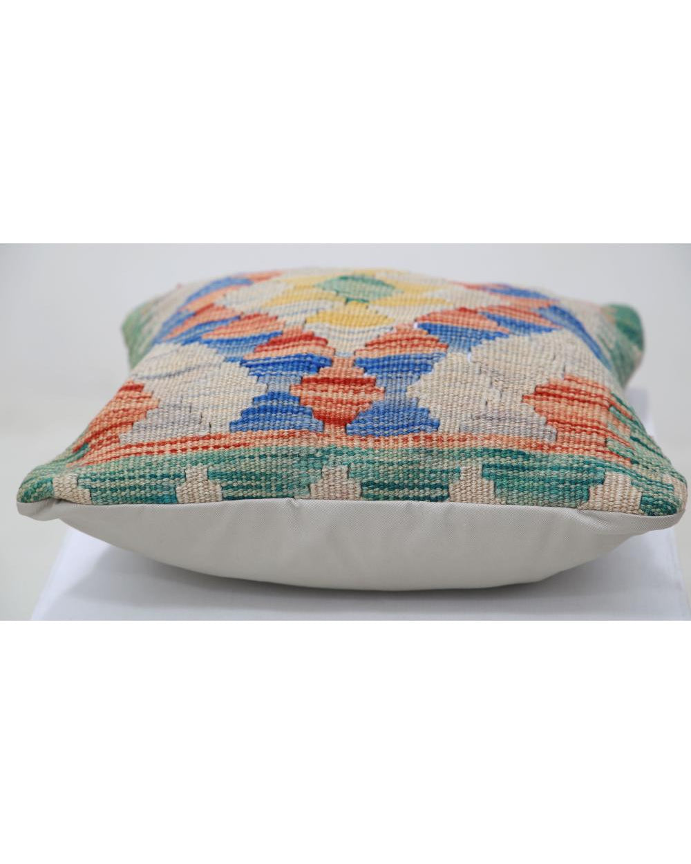 Hand Woven Tribal  Wool Pillow - 1'5'' x 1'5''
