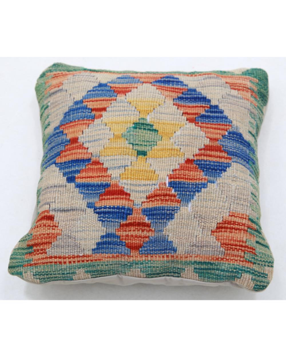 Hand Woven Tribal  Wool Pillow - 1'5'' x 1'5''