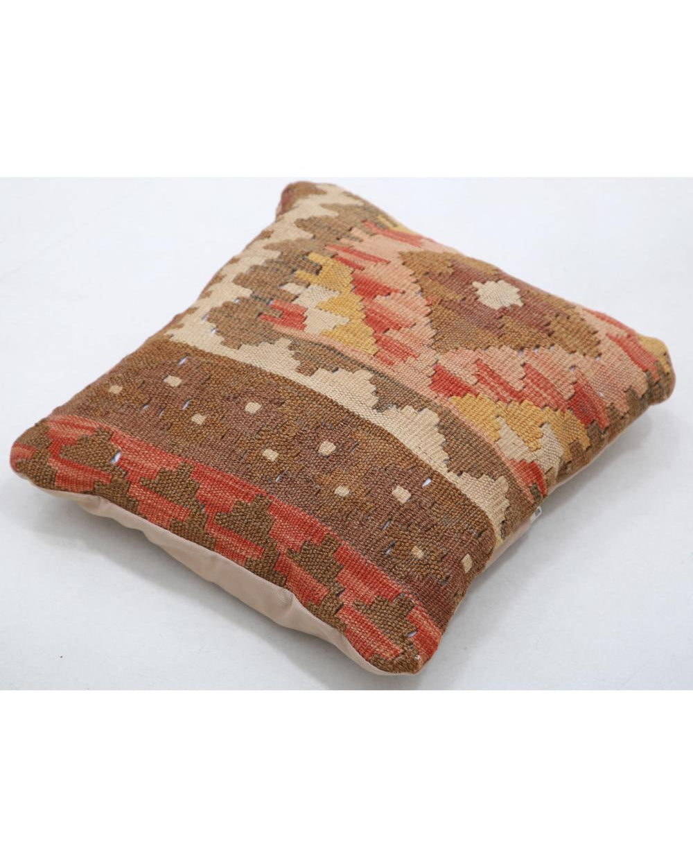 Hand Woven Tribal  Wool Pillow - 1'5'' x 1'5''