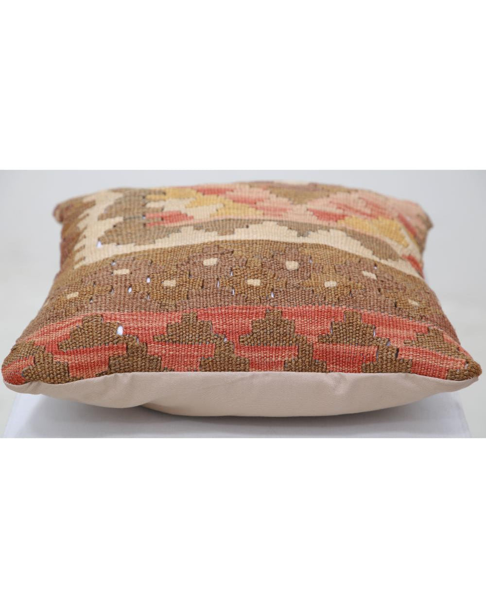 Hand Woven Tribal  Wool Pillow - 1'5'' x 1'5''